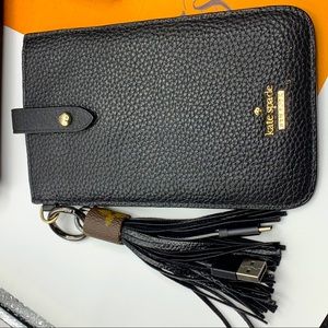 Kate Spade Pebbled Leather Phone Wallet